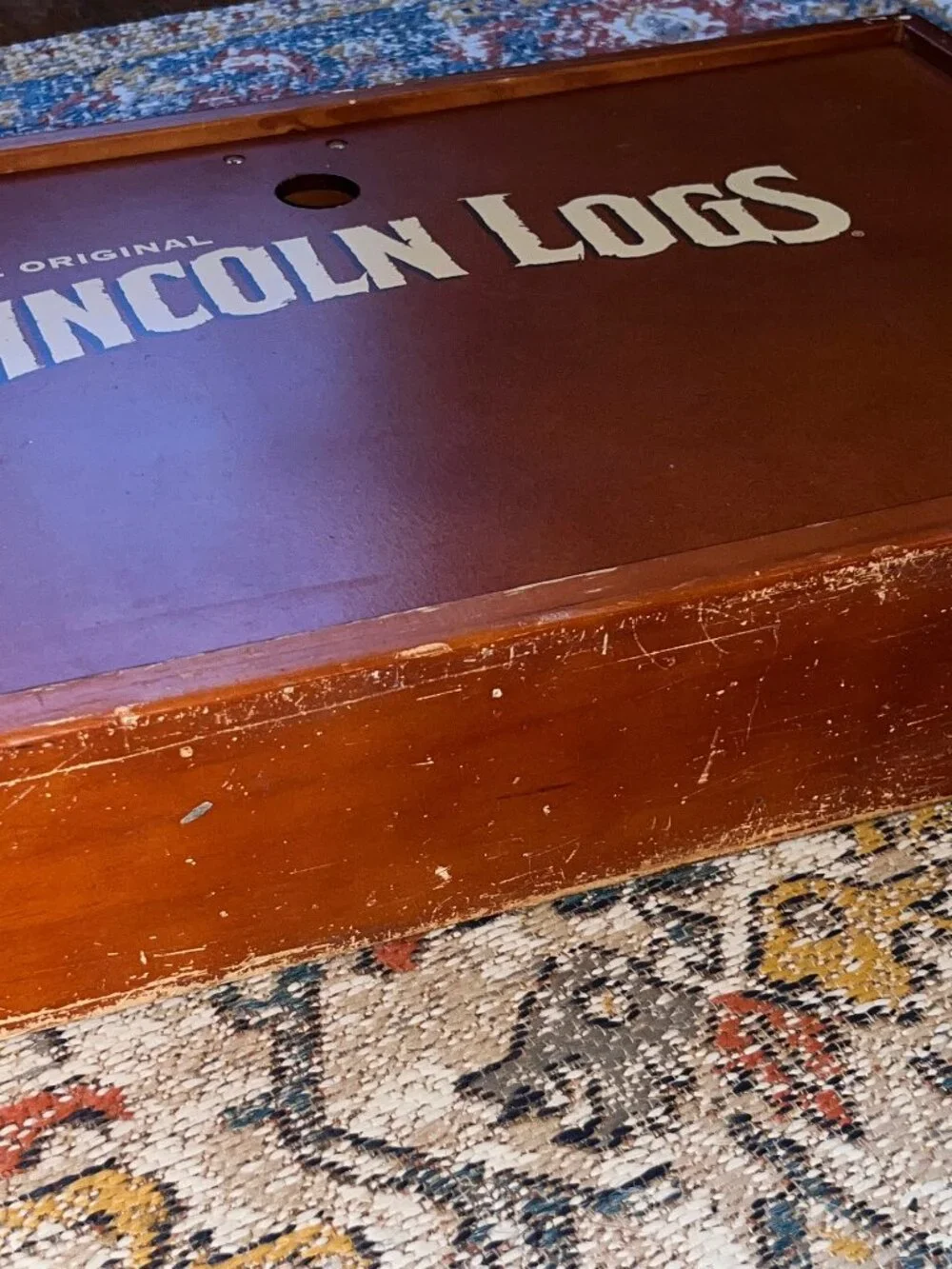 Vintage Original Collector’s Edition Lincoln Log Building Set 0084 P